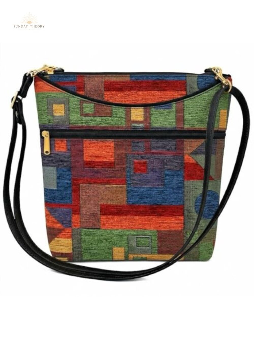 Handmade Tapestry Crossbody Bag with Adjustable Strap, Maggie Purse